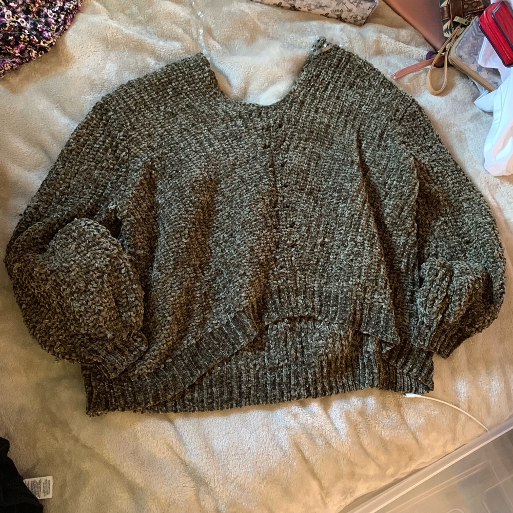 Green Sweater